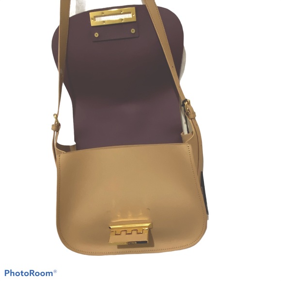 ZAC POZEN Eartha Iconic Leather Saddle Bag - Picture 6 of 9